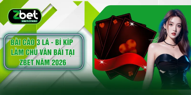 Bài Cào 3 Lá - Bí Kíp Làm Chủ Ván Bài Tại ZBET Năm 2026
