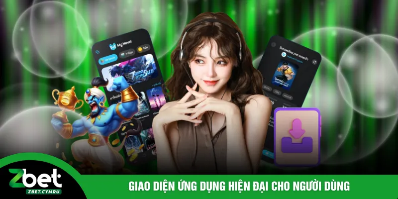 Giao diện ứng dụng hiện đại cho người dùng