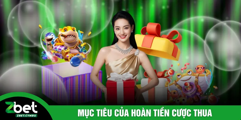 Mục tiêu của hoàn tiền cược thua