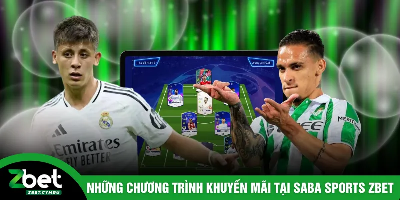 Những chương trình khuyến mãi tại Saba Sports Zbet