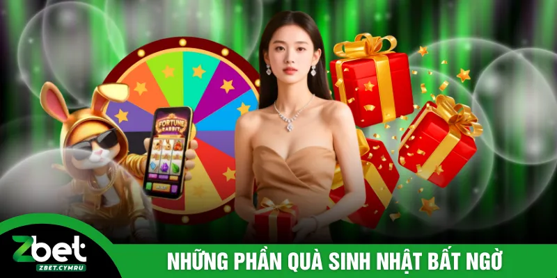Những phần quà sinh nhật bất ngờ