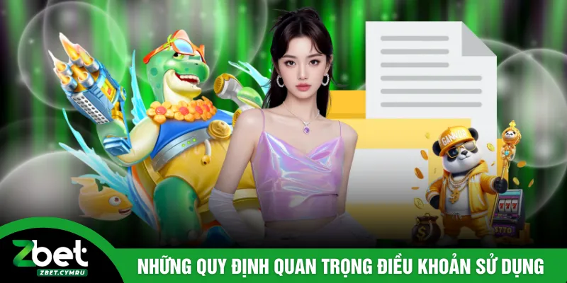 Những quy định quan trọng trong điều khoản sử dụng